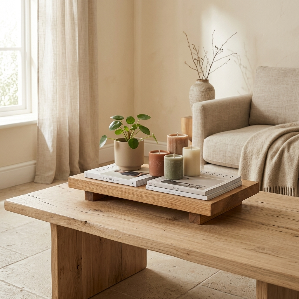 Plateau en Bois Naturel — Mori