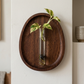 Support Mural en Bois & Fiole — Hana