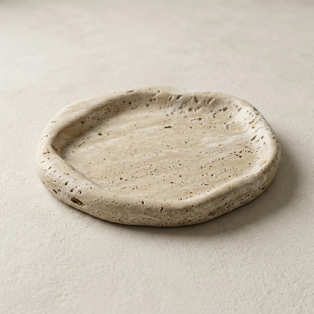 Plateau en Travertin Naturel — Nami