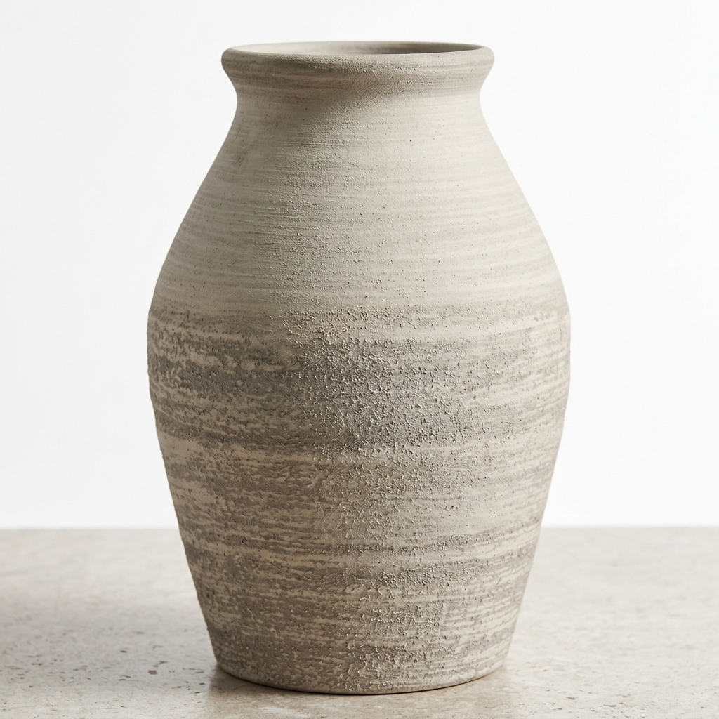 Vase en Céramique Texturée — Iwa