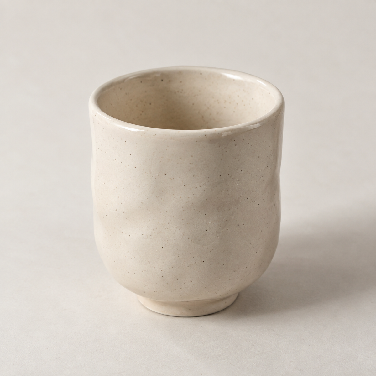 Pot en Céramique Mouchetée — Kō
