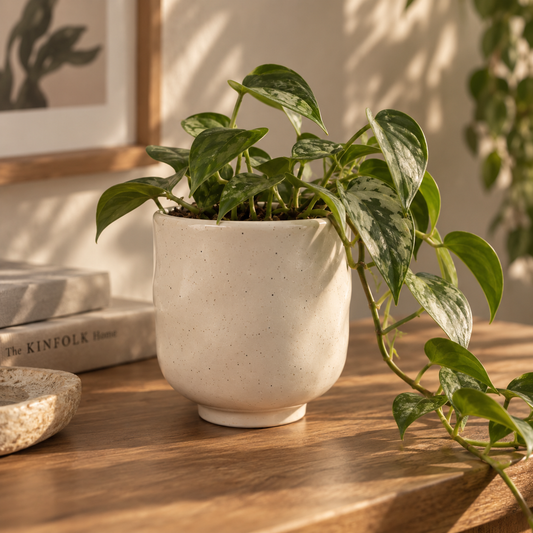 Pot en Céramique Mouchetée — Kō